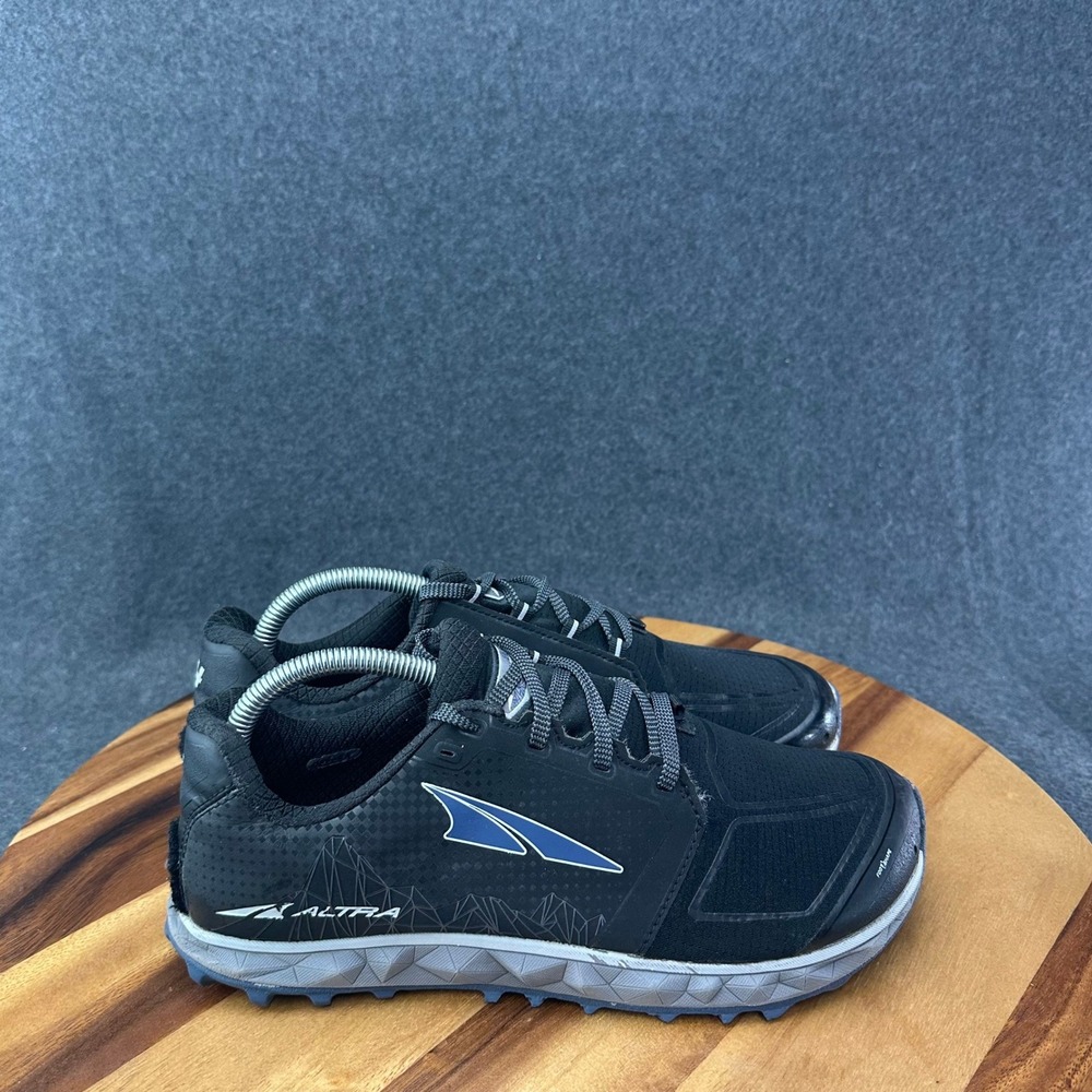 Altra Superior 4 Womens Size 9.5 Trail Running Shoes Black Zero Drop Sneakers